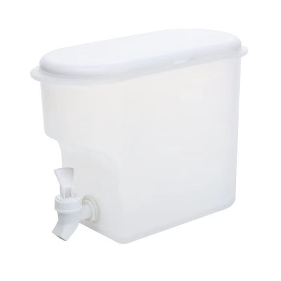 HomeLife 3.5/5L Cold Kettle Beverage Water Dispenser with Faucet High Temp Resistance Iced Tea Juice Jug for Party Restaurant Kitchen Pantry