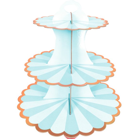 HomeLife 3-Layer Cupcake Dessert Paper Stand Display Rack Birthday Wedding Party Supplies