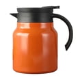 thumbnail image 1 of HomeLife 800/1000ML Tea Pot Large Capacity Leakproof Insulated Stainless Steel Thermal Stewed Coffee Kettle with Filter Home Supply, 1 of 12