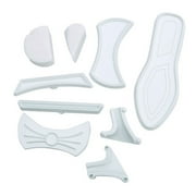HomeLife 9Pcs High-heeled Shoes Sandal Cake Mold Fondant Cutter Bakeware Decorating Tool