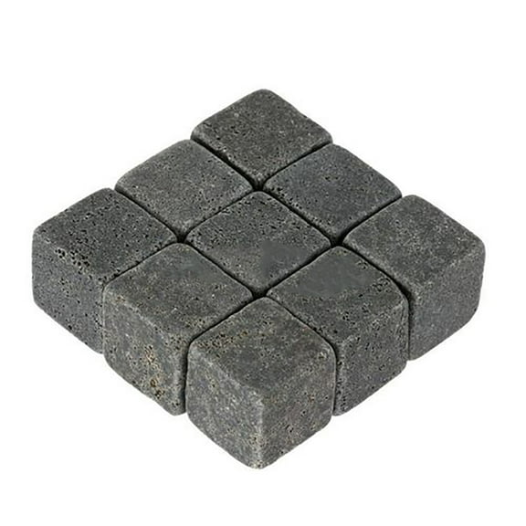 HomeLife 9Pcs Wine Ice Cube Whisky Stone Drinks Cooling Cooler Bar Club Restaurant Tool