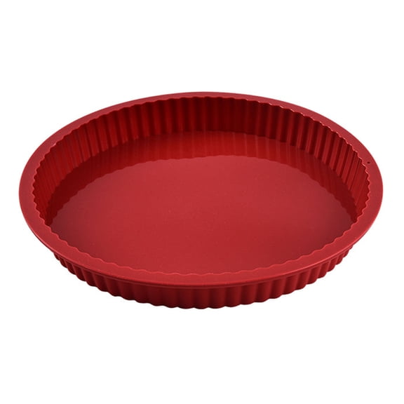 HomeLife Baking Pan Non-Stick Silicone Round Cake Pan Mold Versatile Heat-resistant Pastry Pan for Home Kitchen