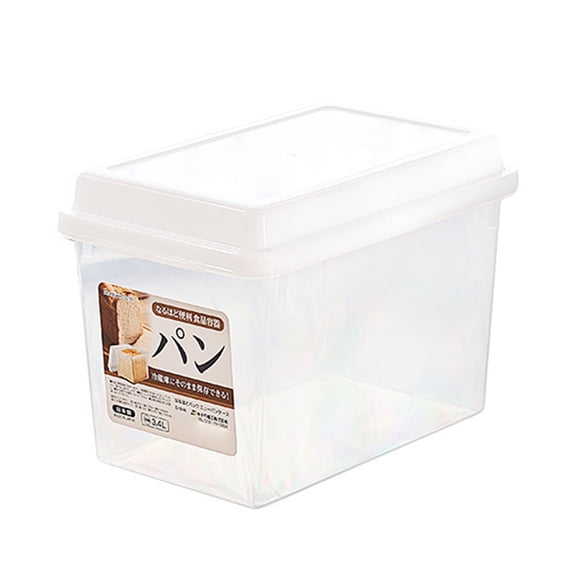 HomeLife Bread Storage Box 3.4L Capacity Airtight Bread Container for Kitchen Counter Large Sandwich Holder BPA-Free Bread Keeper with Airtight Lid Stackable Bread Saver And Refrigerator Storage