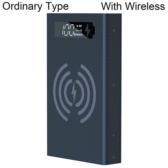 HomeLife CX5 Power Bank Case Solderless Detachable DIY 5x18650 QC Portable Charger Case for Smart Phone