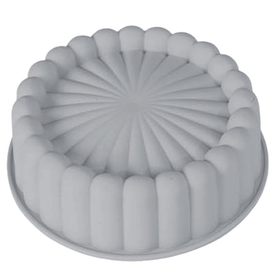 HomeLife Cake Baking Tray Reusable Non-sticky Can Be Reused Round 3D Mold DIY Baking Accessories Dessert Mousse Cake Pastry Cake Mold Kitchen Supplies