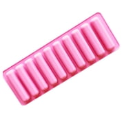 HomeLife Chocolate Mould High Temperature Resistance Easy Demoulding 10 Grids Reusable Stick Shape Make Biscuits Non-Stick Smooth Ice Cube Mould for Bakery
