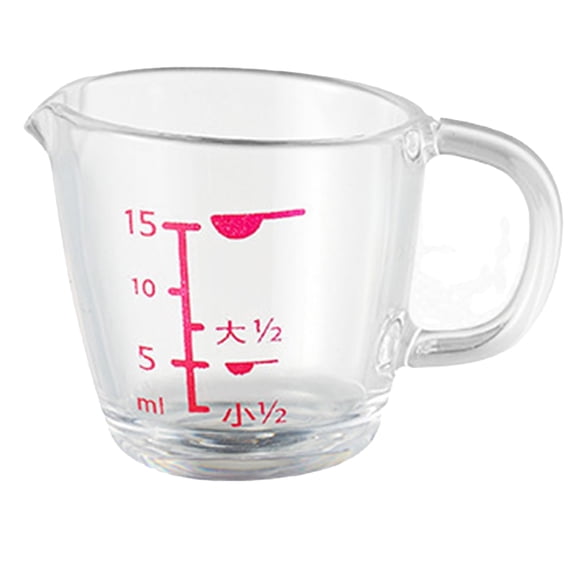 HomeLife Clear And Convenient Mini Scale 15ml Measurement Cup Reusable Portable Cooking And Seasoning Measuring Cup Kitchen Supply