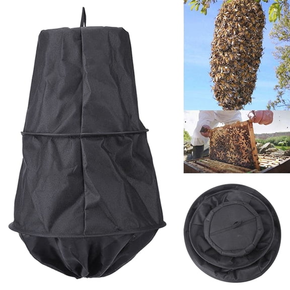 HomeLife Collecting Bee Cage 3-Layer Thickened Cloth Collecting Bee Bags, Keeping Bee Tools