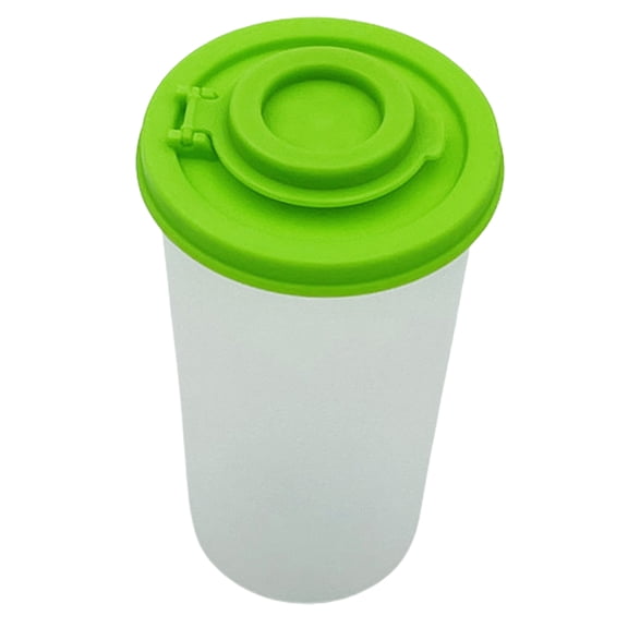 HomeLife Condiment Bottles Moisture Proof Salt And Pepper Shakers Clear Plastic Airtight Lids BPA-free Spice Containers