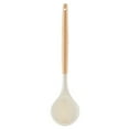 thumbnail image 1 of HomeLife Cooking Spatula Easy to Clean Non-Stick Food Grade Good Grip Hanging Hole Cooking Utensil High Temperature Resistant Wooden Handle Frying Spatula Soup Ladle Kitchen Gadget, 1 of 13