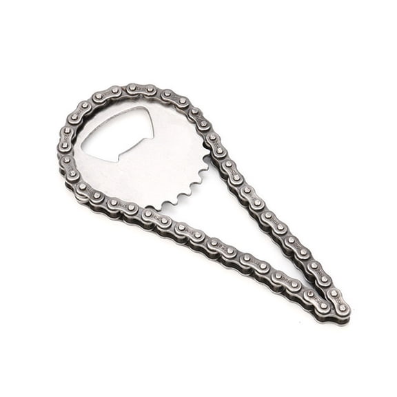 HomeLife Creative Stainless Steel Bicycle Chain Bar Beer Bottle Opener Kitchen Party Tool