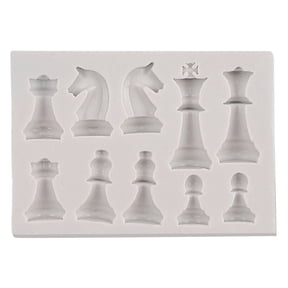 HomeLife DIY Cake Mold Food Grade BPA Free Heat-Resistant Non-stick Chess Shaped Chocolate Mold Kitchen Accessories