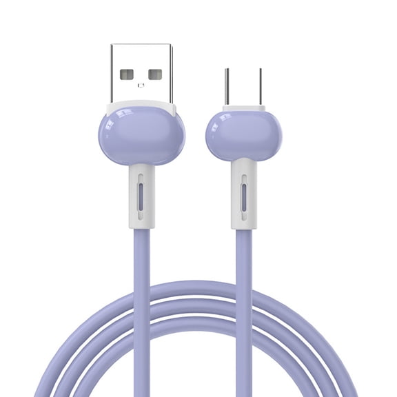 HomeLife Data Cable Safe Fast Charge 3A Type-C Charging Cord Wire for Mobile Phone