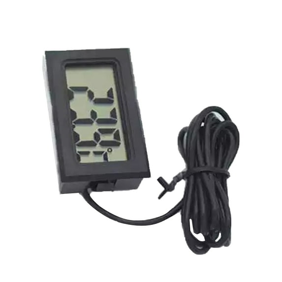 HomeLife Digital Sensor Accurate LCD Display 2 Colors Remote Hygrometer for Home