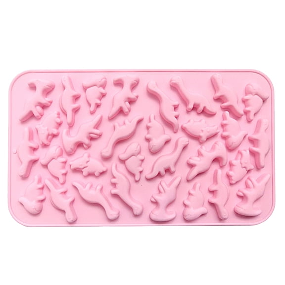 HomeLife Dinosaur Mold Multi-Purpose Fine Workmanship Lightweight Dinosaur Silicone Fondant Mould for Home