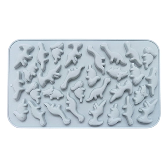 HomeLife Dinosaur Mold Multi-Purpose Fine Workmanship Lightweight Dinosaur Silicone Fondant Mould for Home