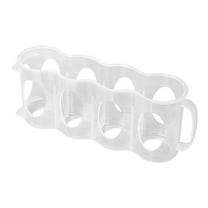 HomeLife Flexible Beverage Holder Good Ventilating Plastic Refrigerator Compartment Soda Can Rack Kitchen Supplies