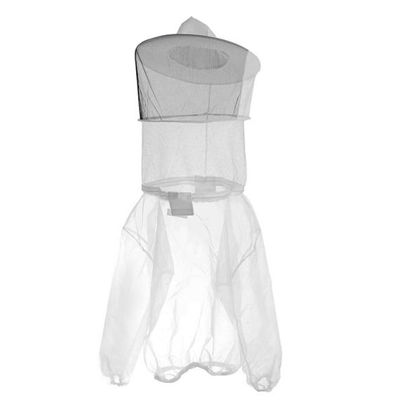 HomeLife Hat Mesh Veil Smock Beekeeper Beekeeping Anti-Bee Half Body Protective Clothes
