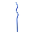 thumbnail image 1 of HomeLife High Glass Wavy Straws Reusable Colorful Straws for Juice Tea Coffee Eco-Friendly High Temp Resistant BPA-free Glass Twist Transparent Straw, 1 of 12
