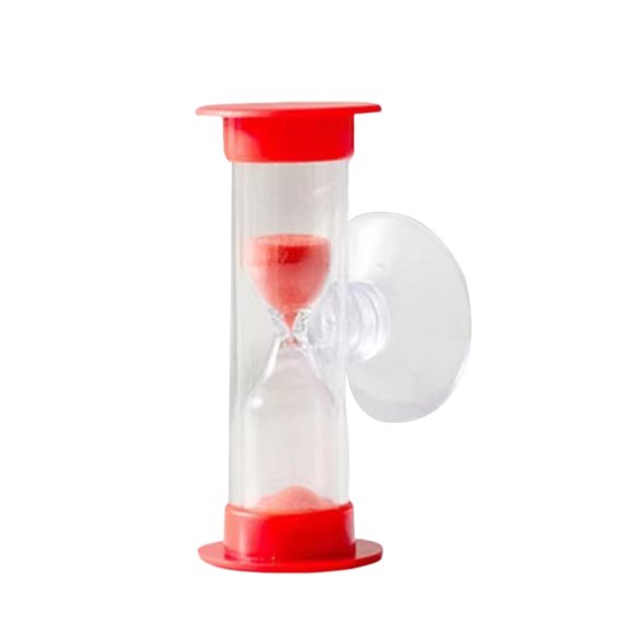 HomeLife Hourglass Timer 3 Minute Hourglass Sand Timer with Suction Cup Durable Sandglass for Kids Games Classroom