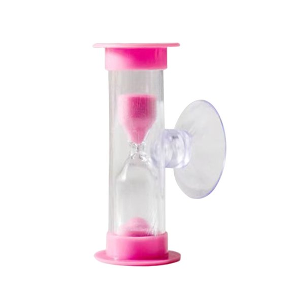 HomeLife Hourglass Timer 3 Minute Hourglass Sand Timer with Suction Cup Durable Sandglass for Kids Games Classroom