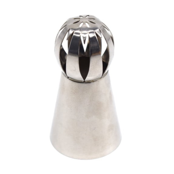 HomeLife Icing Nozzle Exquisite Wide Application Stainless Steel Cake Decorating Piping Tip Baking Accessories