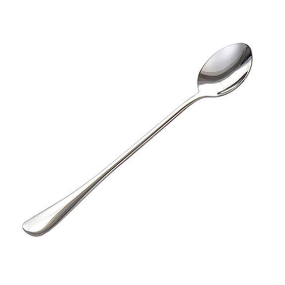 HomeLife Long Handle Stainless Steel Tea Coffee Spoon Cocktail Ice Cream Soup Spoons Cutlery