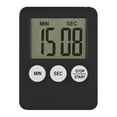 thumbnail image 1 of HomeLife Magnetic Square LCD Digital Timer Kitchen Cooking Countdown Alarm Clock Tools, 1 of 13