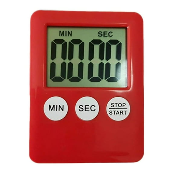 HomeLife Magnetic Square LCD Digital Timer Kitchen Cooking Countdown Alarm Clock Tools