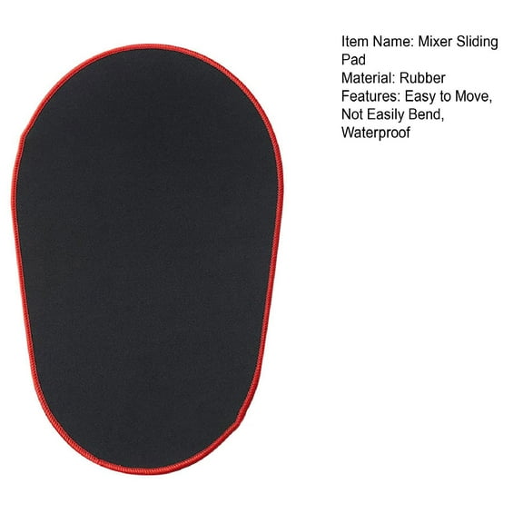 HomeLife Mixer Sliding Pad Easy to Move Not Easily Bend Waterproof Labor-saving Non-slip Texture Tenacity Blender Slide Mat for Kitchenaid 5-8QT