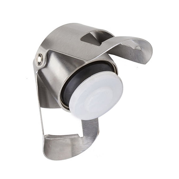 HomeLife New Fashion Stainless Steel Champagne Stopper Sparkling Wine Bottle Plug Sealer