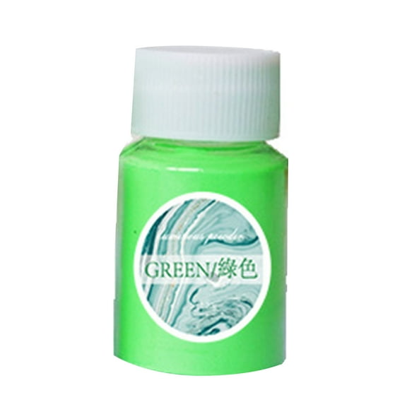 HomeLife Night Glow Powder Dark Glow Long-Lasting Luminous 12 Colors to Choose Pigment Powder 20g/Bottle