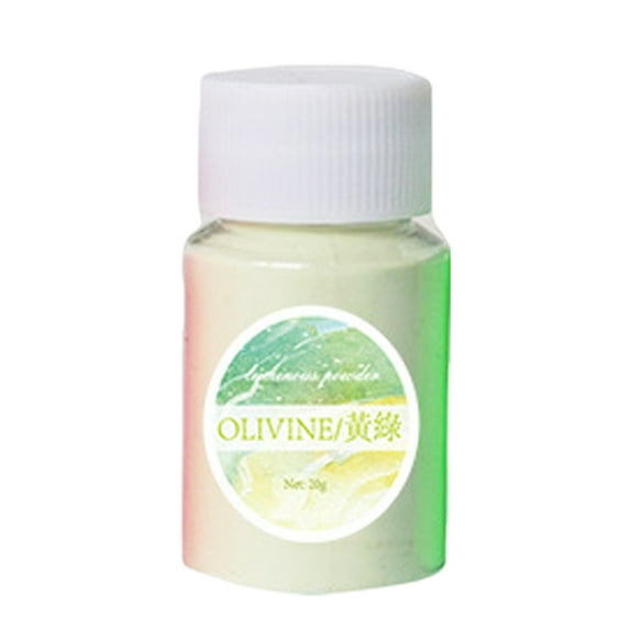 HomeLife 20g Pigment Powder 12 Colors Optional Easy to Apply Decorative Glow in The Dark Luminous Paint Bright Pigment Night Glow Powder 1 Bottle