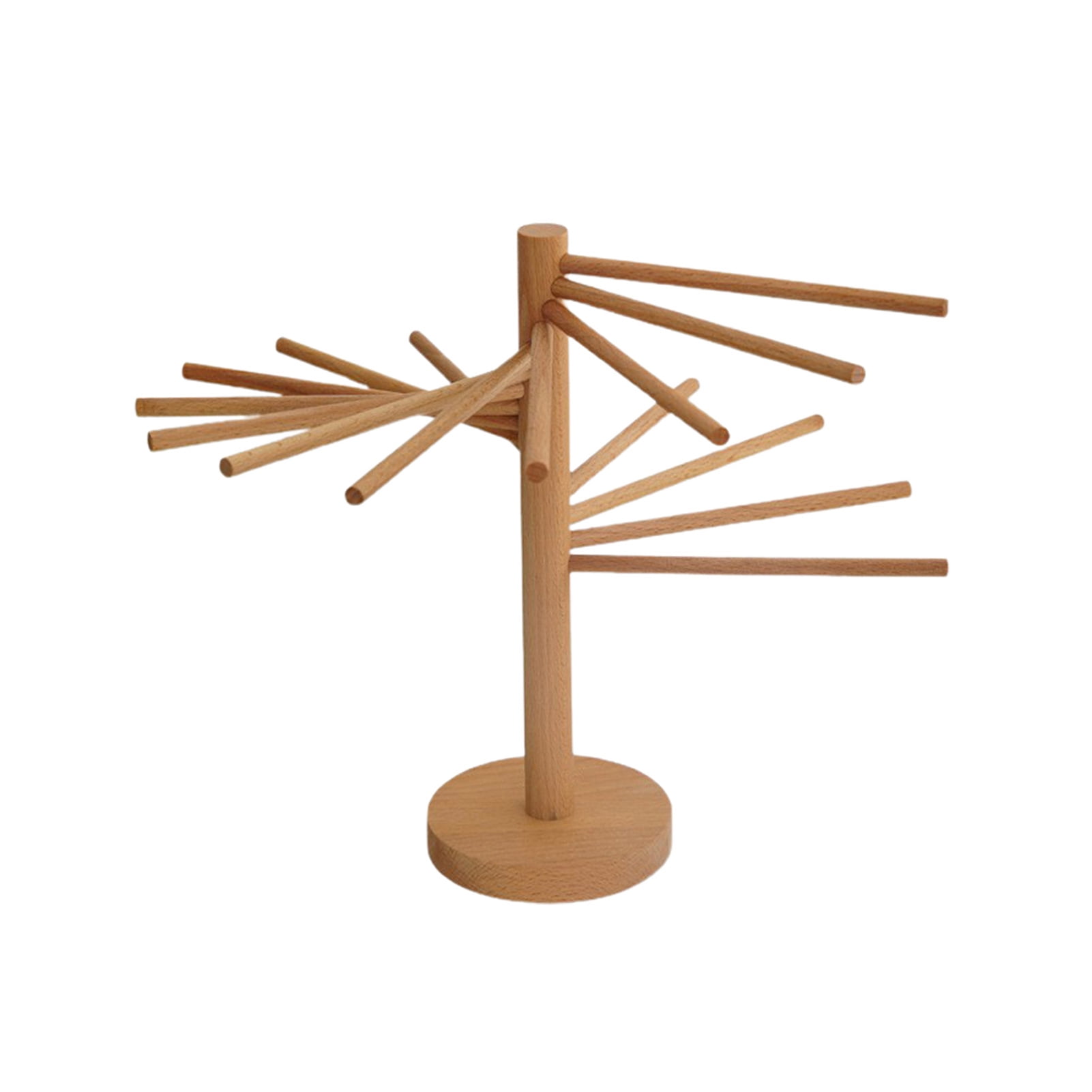 HomeLife Noodle Dry Rack Easy Assembly Burr-free Smooth Texture Drying ...