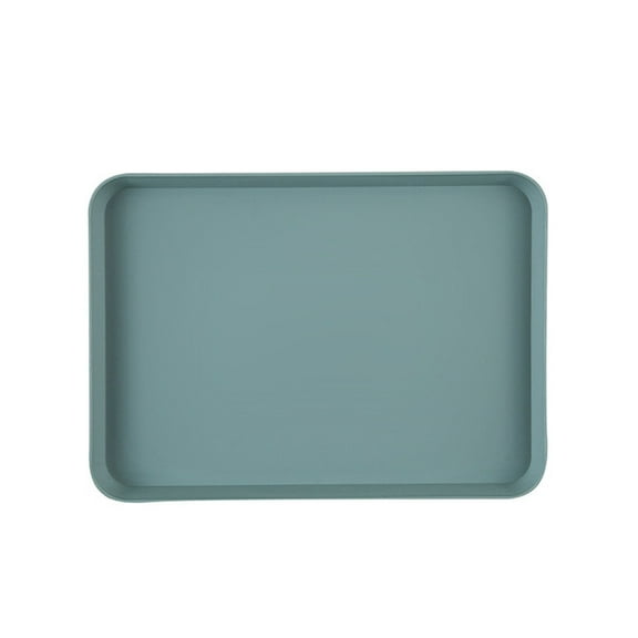 HomeLife Nordic Simple Rectangular Fruit Dessert Plastic Storage Tray Kitchen Supplies