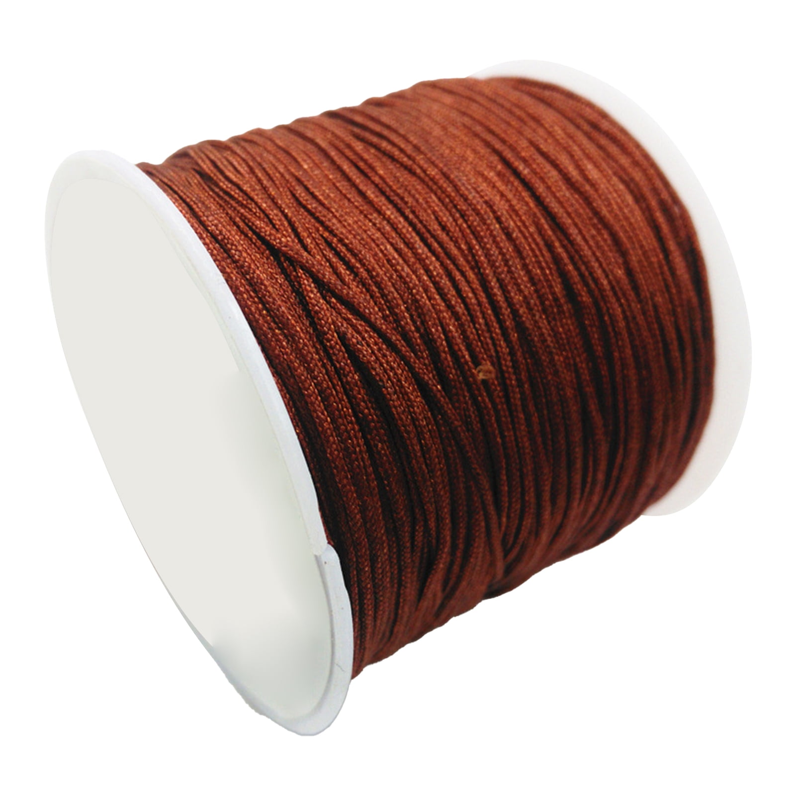 HomeLife Nylon Thread 1 Roll Jewelry Thread 0.03" Nylon Waxed Craft Cord Breathable Clear Texture Dream Catchers Waxed Thread Cord for Sewing