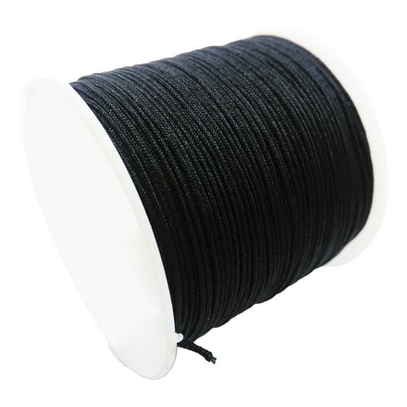 HomeLife Nylon Thread 1 Roll Jewelry Thread 0.03" Nylon Waxed Craft Cord Breathable Clear Texture Dream Catchers Waxed Thread Cord for Sewing