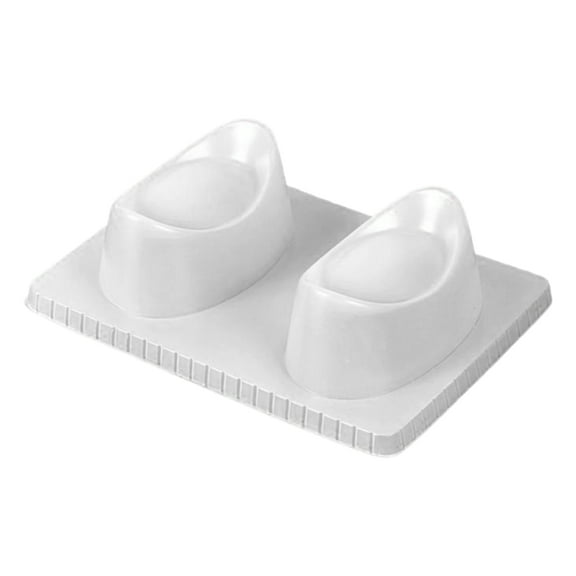 HomeLife Pastry Mold Food Grade Multipurpose 2 Cavity Gold Ingot Shape Moon Cake Mold for Home