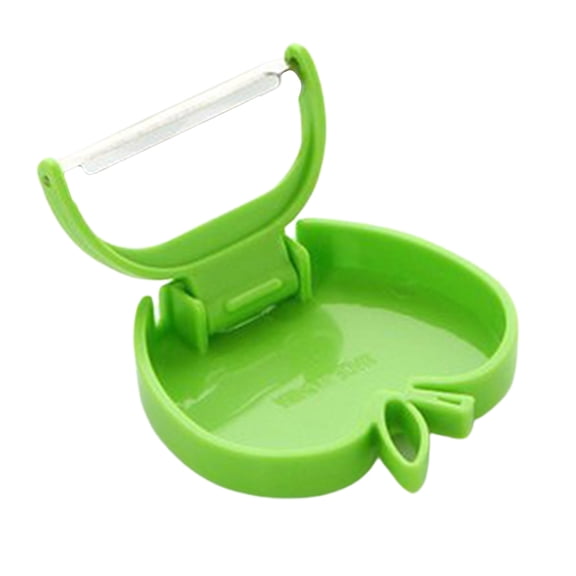 HomeLife Peeler Apples Shape Foldable Stainless Steel Fruit Peeler Slicer Kitchen Tool for Home