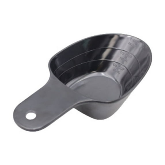 HomeLife Pet Food Measuring Spoon for Dogs Cats Birds Accurate Measurements 1 Cup 1/2 Cup 1/4 Cup Food Measuring Tool Space Saving Design Versatile Pet Supplies
