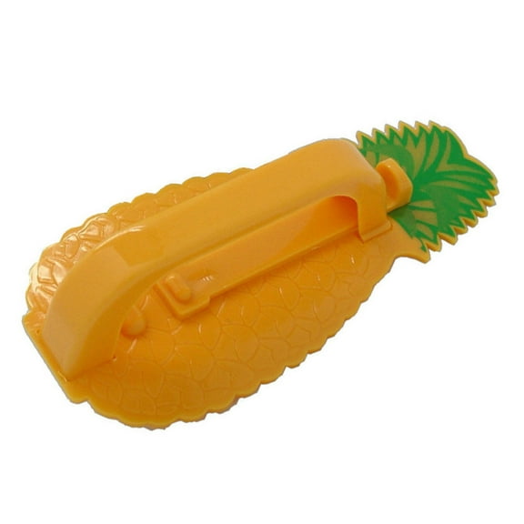 HomeLife Pineapple Slicer Easy to Clean Sharp Portable Cute Shape Lightweight Remove Pineapple Core Stainless Adjustable Innovative Pineapple Peeler for Kitchen