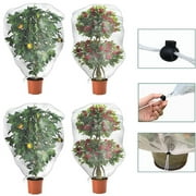 HomeLife Plant Bundle Mouth Bag 2pcs Tree Netting Covers Fruit Tree Plant Bird Proof Net Bags Garden Net Insect Proof Net Sheet Vegetable Cover Net Insect Proof Cover