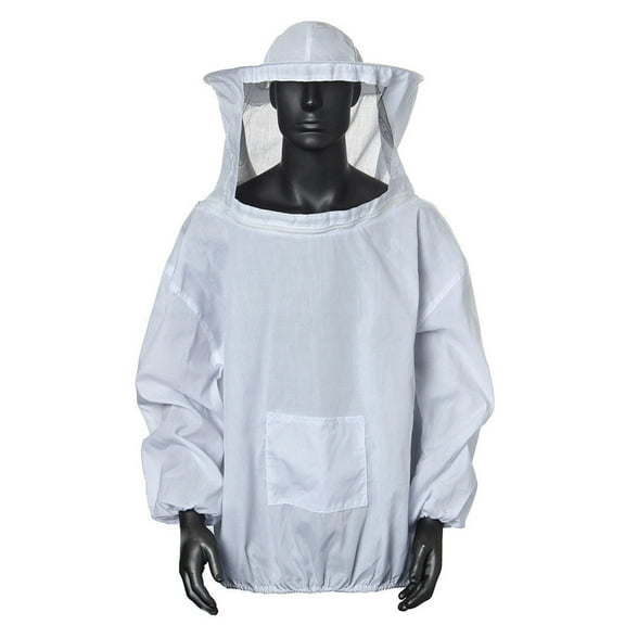 HomeLife Round Hat Veil Pocket Smock Beekeeper Beekeeping Anti-Bee Protective Clothes