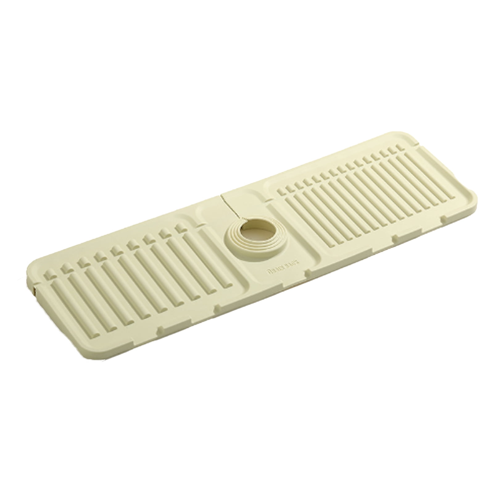 HomeLife Silicone Drain Mat for Kitchen Sink Faucet Draining Mat Slope