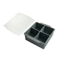 thumbnail image 1 of HomeLife Silicone Ice Cube Trays with Removable Lids Square Ice Mold BPA-Free Easy Release Stackable Large Ice Maker for Whiskey Cocktail, 1 of 13