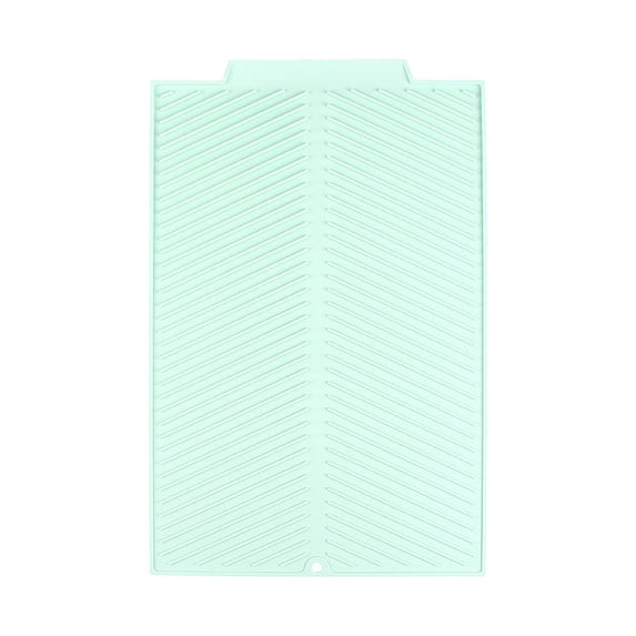 HomeLife Silicone Kitchen Countertop Drainage Mat Heat Resistant Non-slip Large Surface Multipurpose Thickened Water Filter Pad