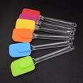 thumbnail image 1 of HomeLife Silicone Scraper Cake Spatula High Temperature Resistance Soft Rubber Scraper Cream Spatula Stirring Spatula Baking Tools 3pcs, 1 of 10