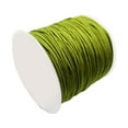 thumbnail image 1 of HomeLife Small Bucket Jade Thread Diy Handmade Jade Rope Woven Thread Bracelet Rope Tassel Wire Wholesale Jewelry Thread (0.8mm, 5000cm) 1 Roll, 1 of 13