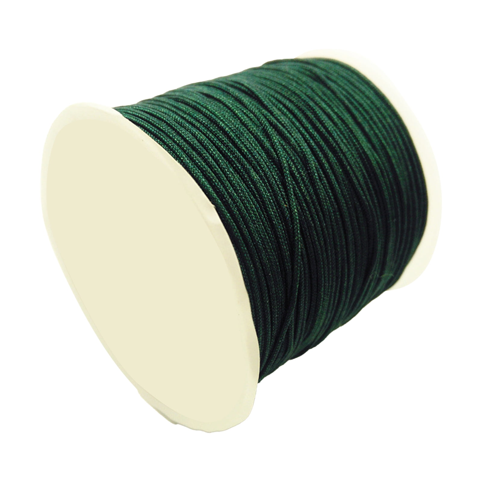 HomeLife Small Bucket Jade Thread Diy Handmade Jade Rope Woven Thread Bracelet Rope Tassel Wire Wholesale Jewelry Thread (0.8mm, 5000cm) 1 Roll