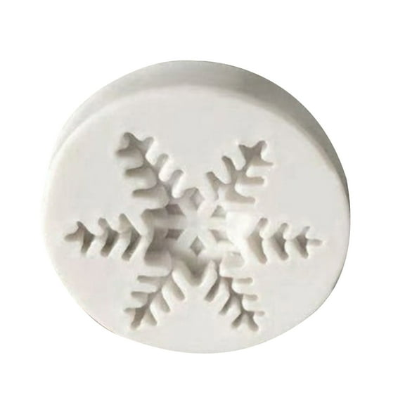 HomeLife Snowflake Mold Chocolate Mould Food Grade Kitchen Baking Christmas Party Celebration Birthday Cookie Mold for Baker